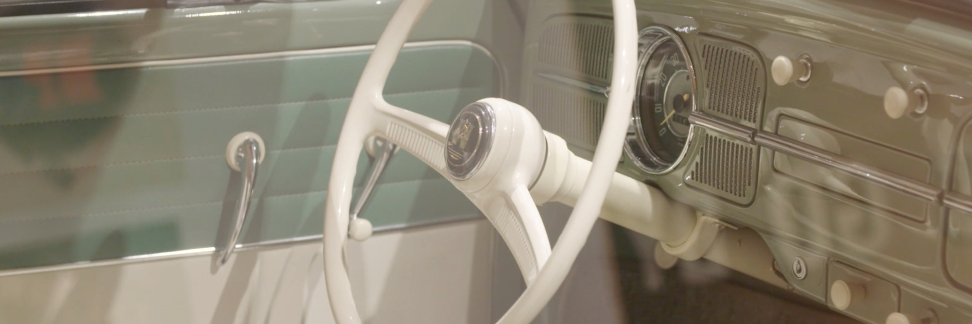 Ferdinand Porsche. Volkswagen Type 1 Sedan. Designed 1938 (this example 1959). Steel, glass, and rubber. Manufacturer: Volkswagenwerk AG, Wolfsburg, West Germany. The Museum of Modern Art, New York. Acquired with assistance from Volkswagen of America, Inc.