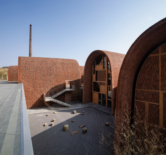 view of the Jingdezhen Imperial Kiln Museum