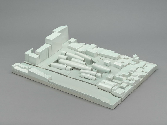 Porcelain model of the Jingdezhen Imperial Kiln Museum