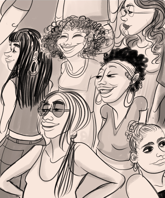 Illustration by Mohammed Fayaz for Drawn to MoMA