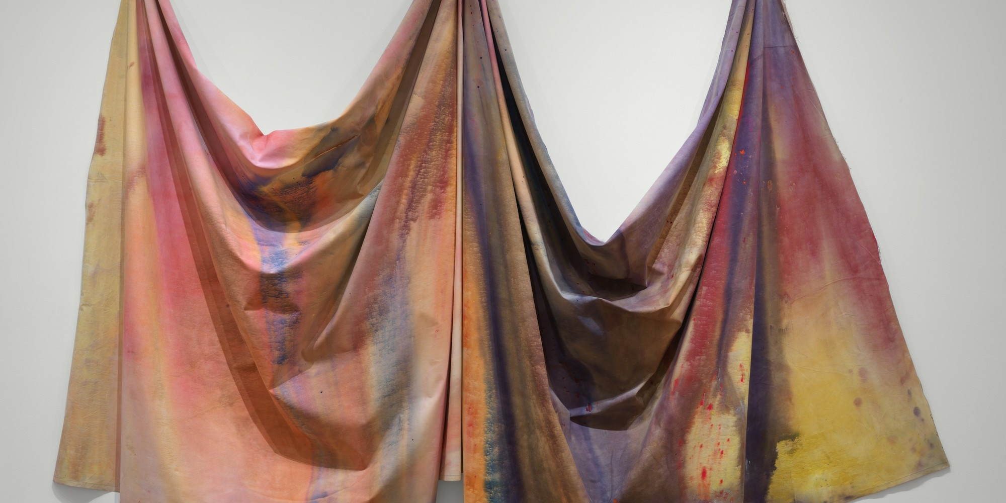 Sam Gilliam. 10/27/69. 1969. Acrylic on canvas, 140 × 185 × 16&#34; (355.6 × 469.9 × 40.6 cm). The Museum of Modern Art, New York. Sam A. Lewisohn Bequest (by exchange)