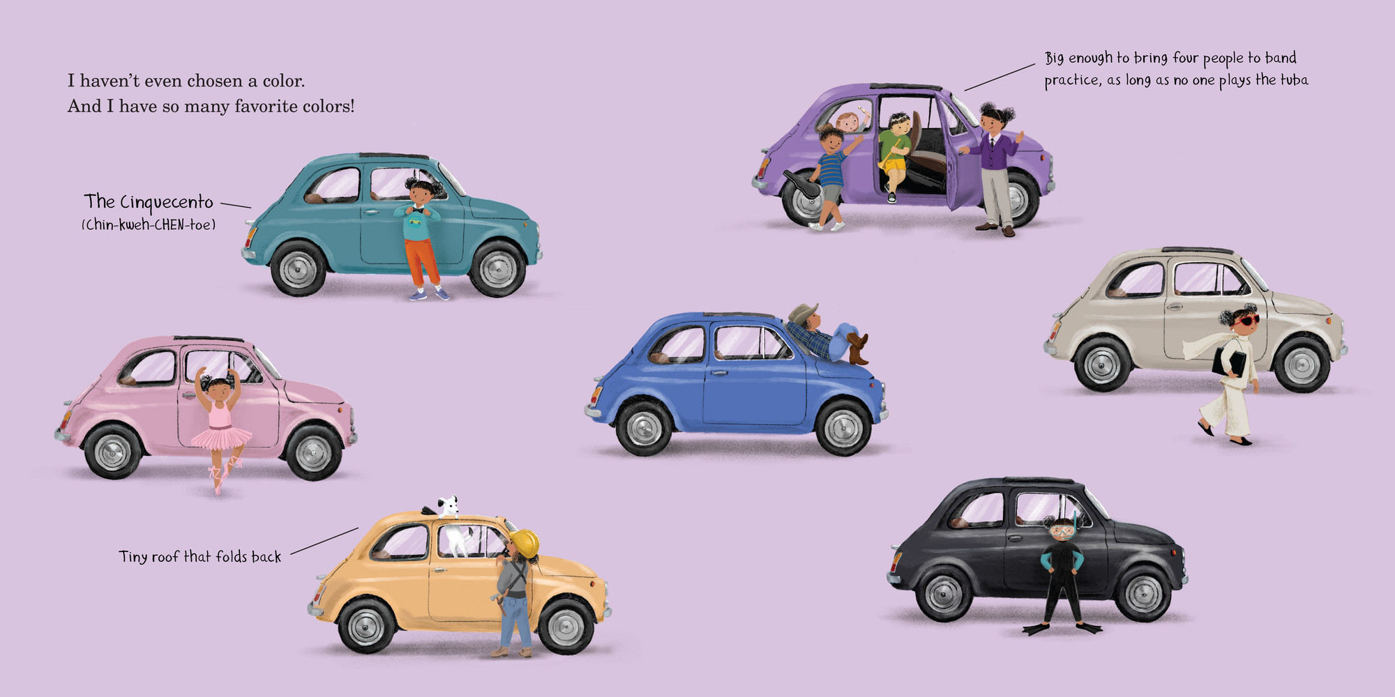 Kimi Weart. Spread from the book Cars! Cars! Cars! The Museum of Modern Art, New York, 2021. Courtesy of the artist