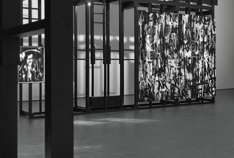Installation view of Adam Pendleton: Who Is Queen?, The Museum of Modern Art, New York, September 18, 2021–January 30, 2022. Photo: Andy Romer