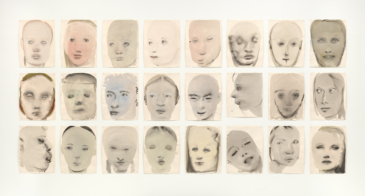 Marlene Dumas. Chlorosis (Love sick). 1994