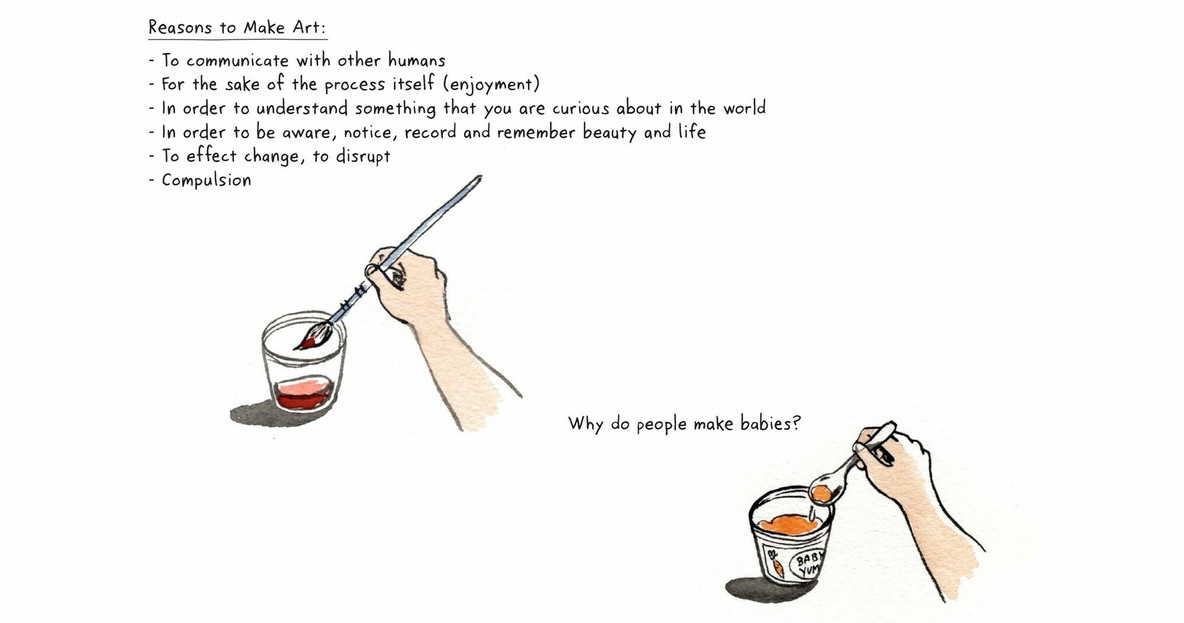 Illustration by Danica Novgorodoff for Drawn to MoMA