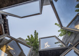 Zhang Ke. Micro-Hutong, Beijing, China. 2016. C-print, 24 × 30&#34; (61 × 76.2 cm). Architectural firm: ZAO/standardarchitecture. Committee on Architecture and Design Funds. © 2021 Zhang Ke