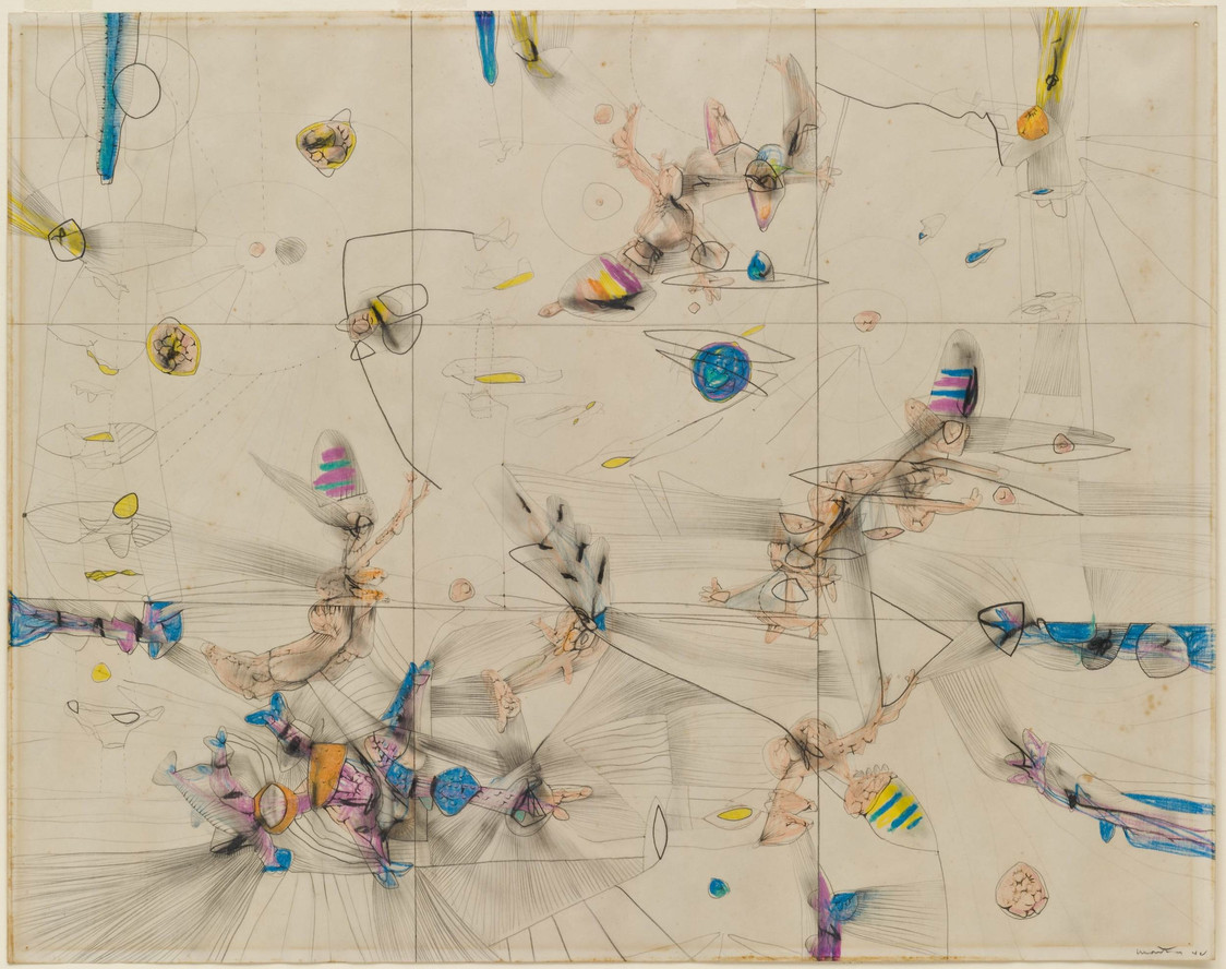 Roberto Matta. Untitled. 1942