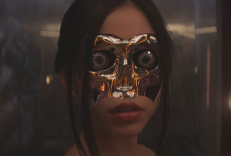Image from Ex Machina (dir. Alex Garland, 2014), excerpt of "Asian futures, without Asians" by Astria Suparak, courtesy of the artist
