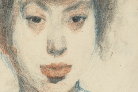 Marie Laurencin. Self-Portrait (Autoportrait). 1906. Colored pencil and pencil on notebook paper, 7 7/8 × 5&#34; (19.8 × 12.5 cm). Gift of Steven C. Rockefeller. © 2021 Artists Rights Society (ARS), New York/ADAGP, Paris