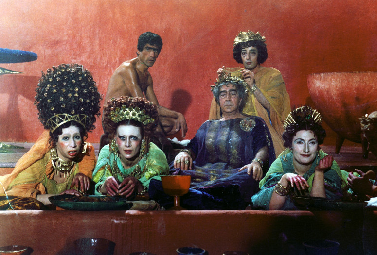 Fellini Satyricon. 1969. Italy. Directed by Federico Fellini. Courtesy United Artists/Photofest