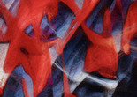 Refik Anadol Studio. Unsupervised — Machine Hallucinations — MoMA — Dreams A (detail). 2021. Courtesy the artist and Feral File
