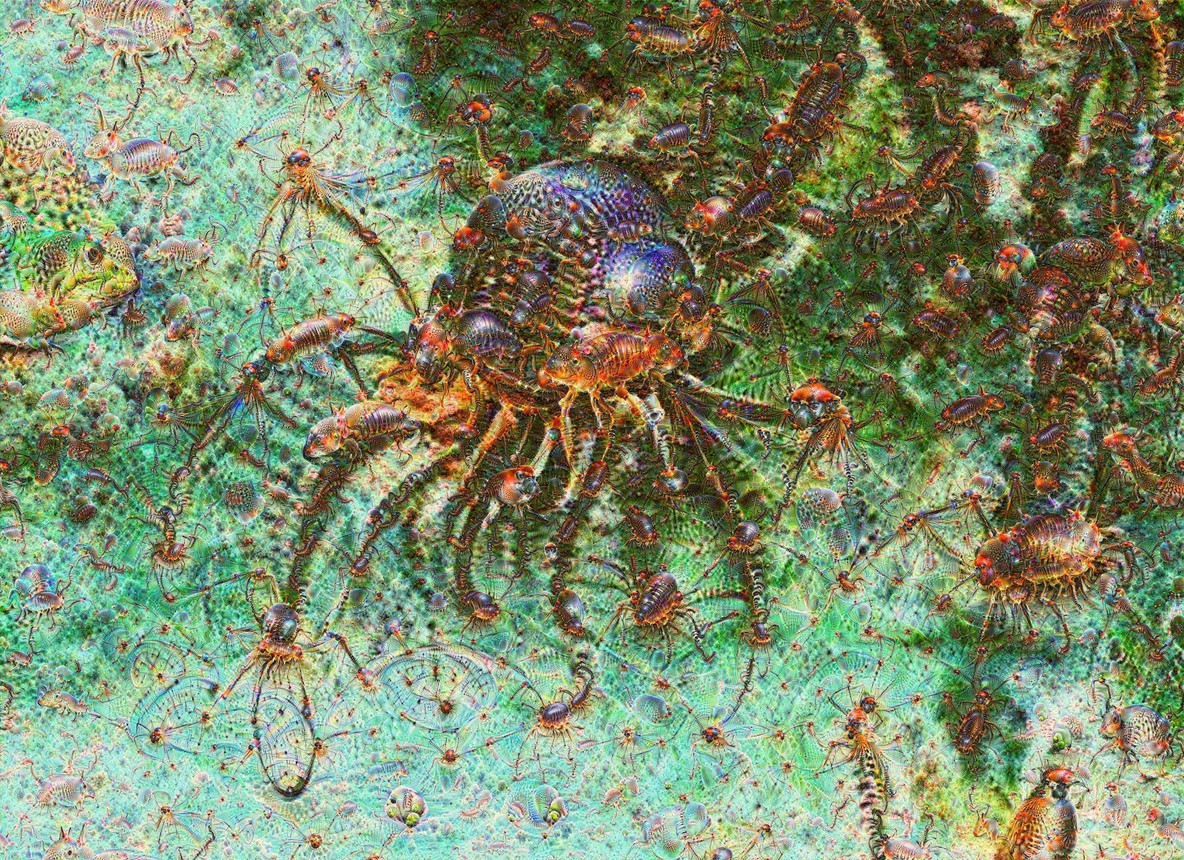 Mike Tyka. Jurogumo. Neural net. 2016
