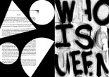 Adam Pendleton. Excerpt from Who Is Queen? A Reader. 2021