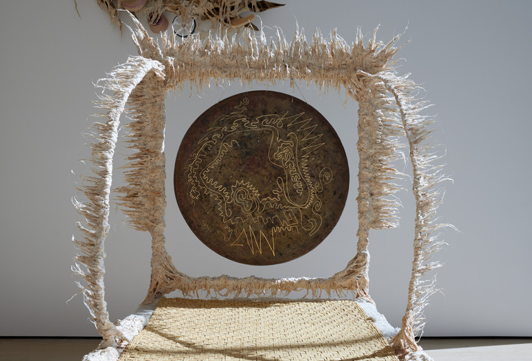 Installation view of the gallery "Guadalupe Maravilla: Luz y Fuerza" in the exhibition "Collection 1970s–Present,” October 30, 2021 - October 30, 2022. The Museum of Modern Art, New York. Digital Image © 2021 The Museum of Modern Art, New York. Photo by David Almeida