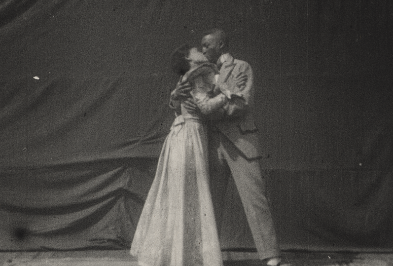 Something Good—Negro Kiss [alternate version]. 1898. USA. Selig Polyscope. Courtesy the National Library of Norway