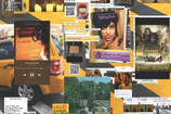 Kahlil Robert Irving. Black and Yellow - CAUTION. 2021. Digital print on adhesive fabric, 27 x 27″ (68.58 x 68.58 cm). Courtesy the artist