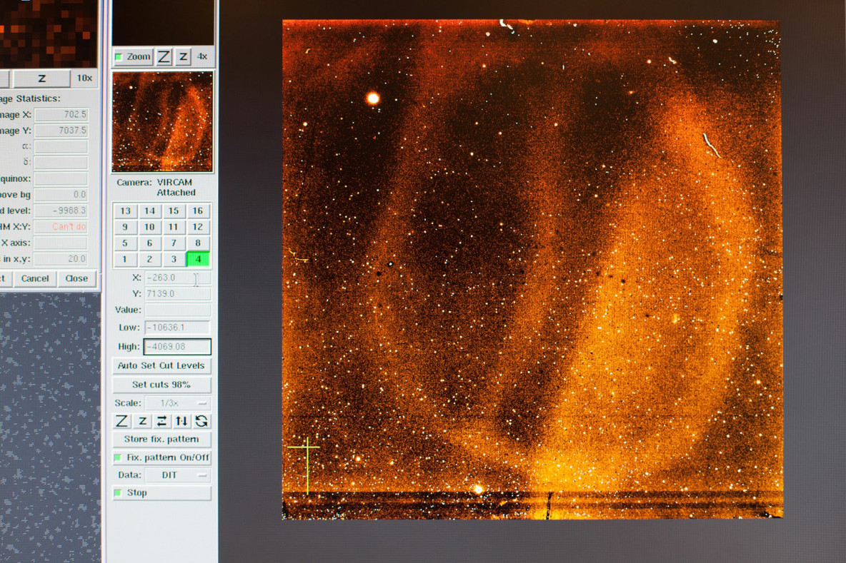 Wolfgang Tillmans. sensor flaws and dead pixels, ESO. 2012