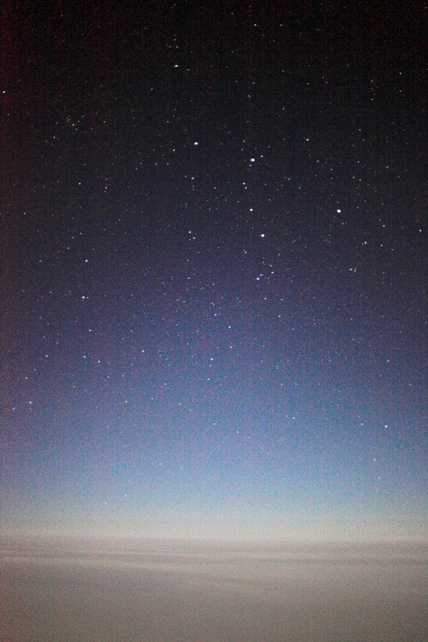 Wolfgang Tillmans. in flight astro ii. 2010