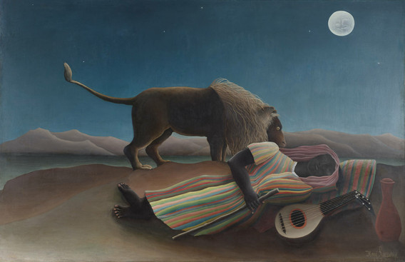 Henri Rousseau. The Sleeping Gypsy. 1897