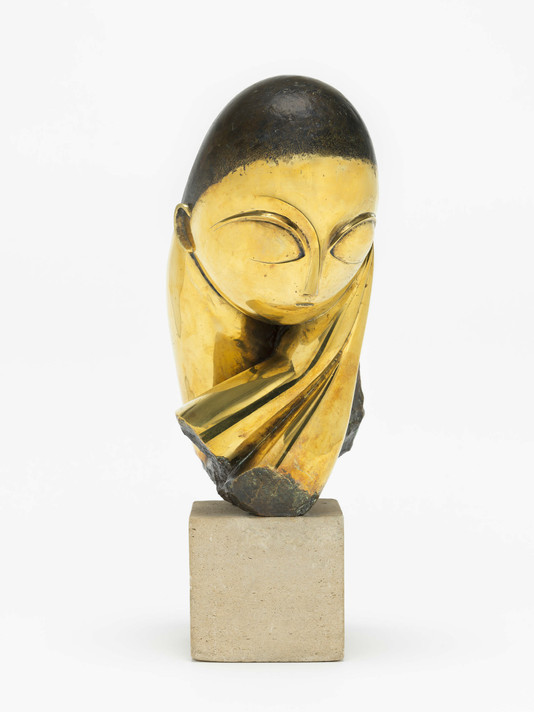 Constantin Brâncuși. Mlle Pogany version I. 1913 (after a marble of 1912)