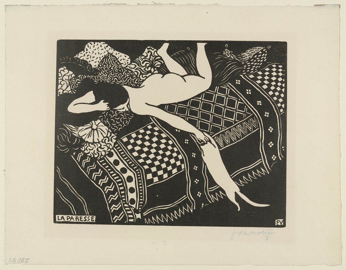 Félix Vallotton. Laziness (La Paresse). 1896