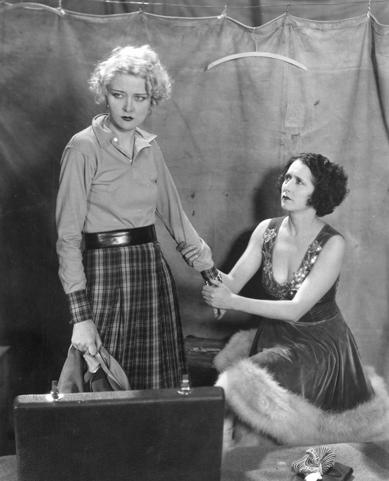 Mary Nolan (left) and Mae Busch in Young Desire. 1930. Directed by Lewis Collins