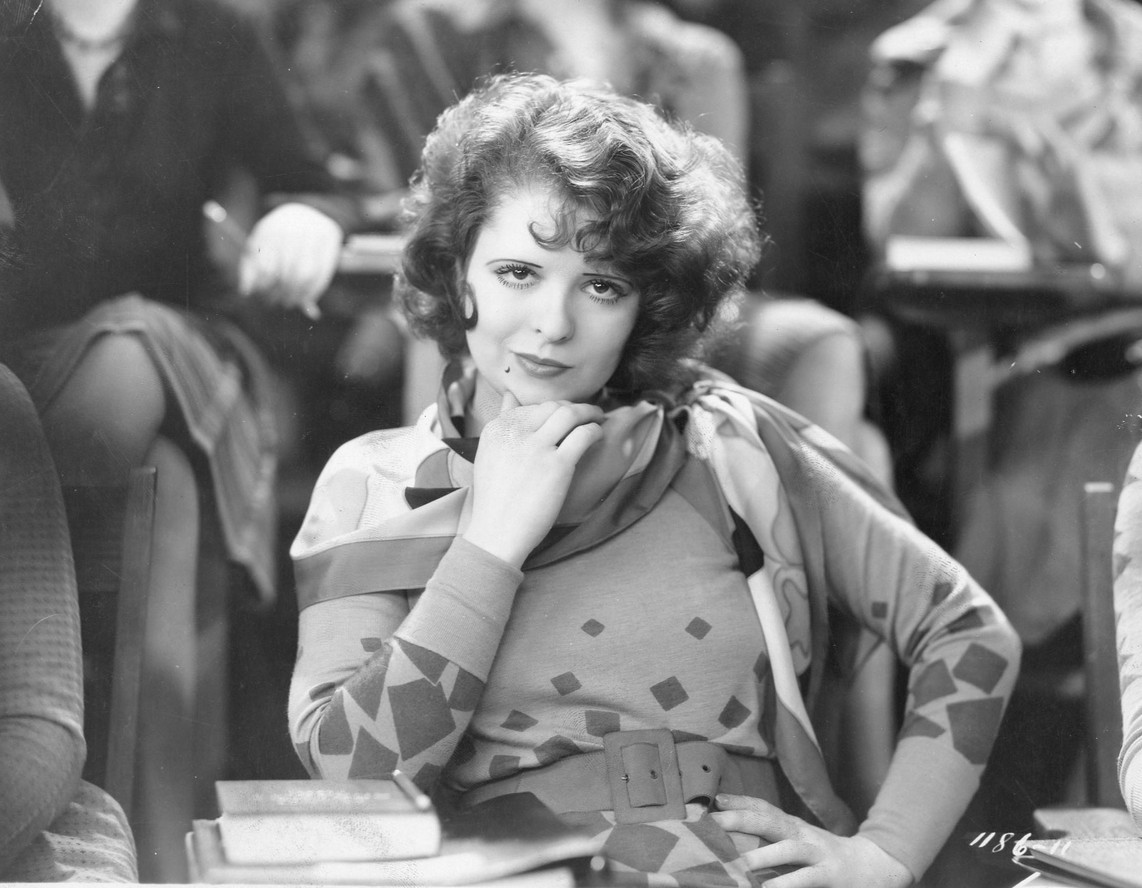 Clara Bow in The Wild Party. 1929. Directed by Dorothy Arzner