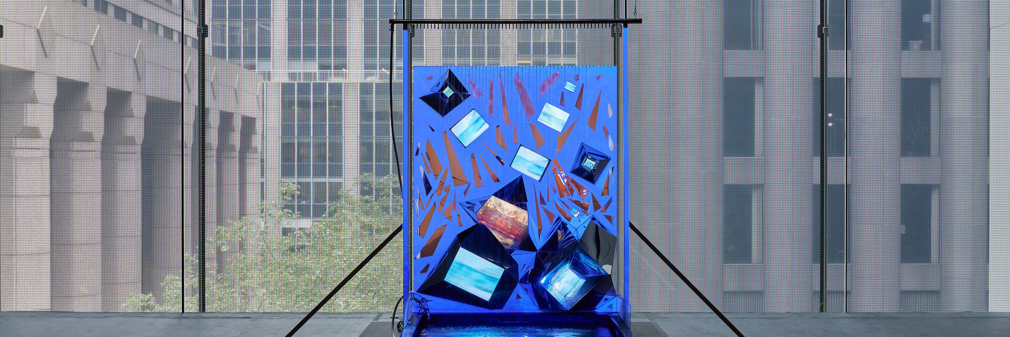 Installation view of the exhibition “Shigeko Kubota: Liquid Reality,” August 21, 2021 - January 2, 2022. The Museum of Modern Art, New York. Digital Image © 2022 The Museum of Modern Art, New York. Photo by Denis Doorly