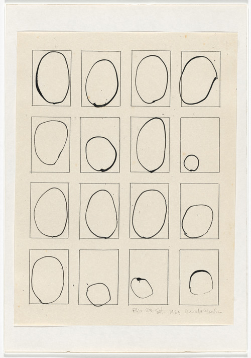 Anna Maria Maiolino. Piccole Note. 1989