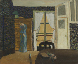 Édouard Vuillard. The Window. 1894. Oil on canvas, 14 7/8 x 17 7/8&#34; (37.9 x 45.5 cm). The William S. Paley Collection. © 2022 Artists Rights Society (ARS), New York / ADAGP, Paris