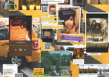 Robert Kahlil Irving. Black and Yellow – CAUTION. 2021. Digital print on adhesive fabric, 27 x 27&#34;. Courtesy of the artist