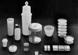 Plastic housewares included in the exhibition 50 Ans d’Art aux États-Unis, Musée national d&#39;art moderne, March 31–May 15, 1955