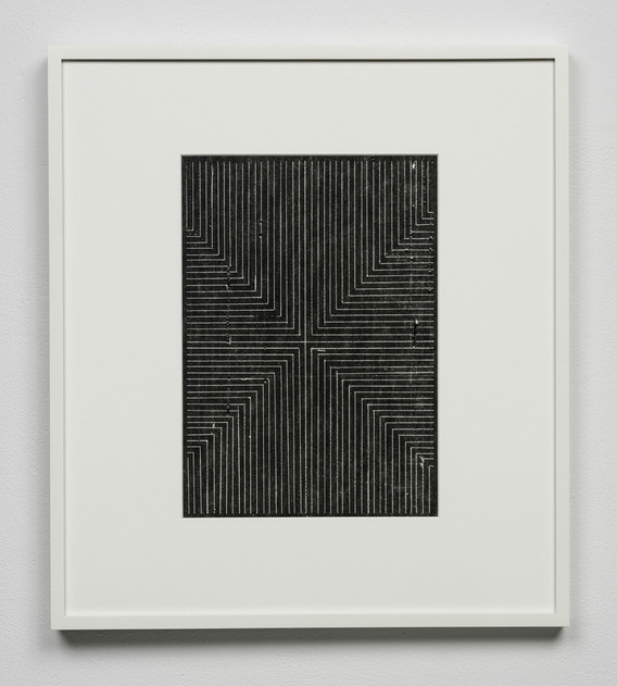 Yto Barrada. Practice Piece (Sewing Exercise 4B). 2019