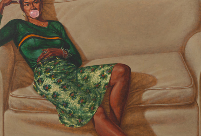 Barkley L. Hendricks. Sweet Thang (Lynn Jenkins) 1975-7