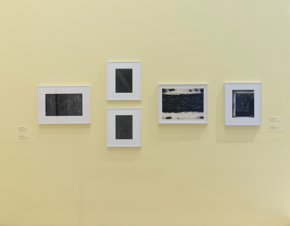 Installation view of the exhibition Artist's Choice: Yto Barrada – A Raft, The Museum of Modern Art, May 8, 2021–January 9, 2022