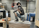 Nora Turato. pool4. 2020. Robatolk, printer shop, Amsterdam. Photo and design: Sabo Day