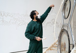 A Guadalupe Maravilla Sound Bath performance at The Museum of Modern Art, New York, 2021. Photo: Julieta Cervantes. Digital Image ©️ 2022 The Museum of Modern Art, New York