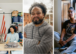 L to R: Kahlil Robert Irving, André Brock, and Simone White. Photo credits L to R: Attilio D’Agostino, courtesy André Brock, and Dana Scruggs