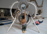 A Guadalupe Maravilla Sound Bath performance at The Museum of Modern Art, New York, 2021. Photo: Julieta Cervantes. Digital Image ©️ 2022 The Museum of Modern Art, New York