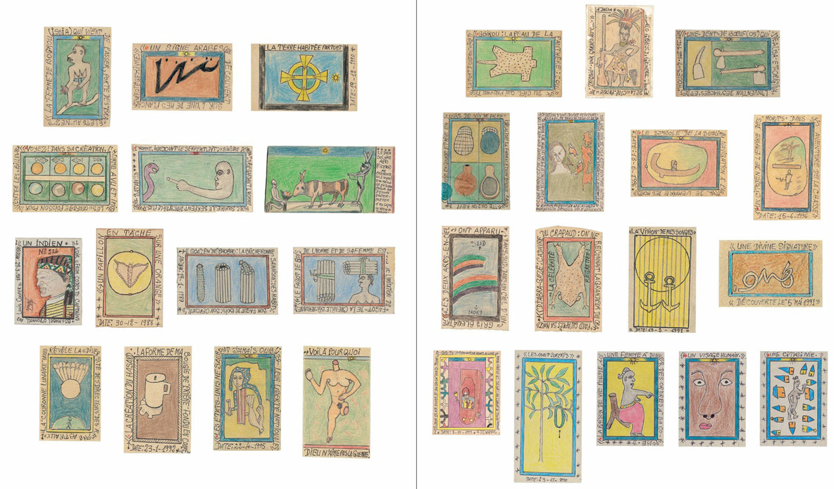 Frédéric Bruly Bouabré. Connaissance du monde (Knowledge of the World). 1987–2008