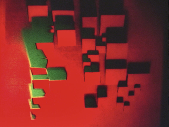 Nalini Malani. Dream Houses. 1969