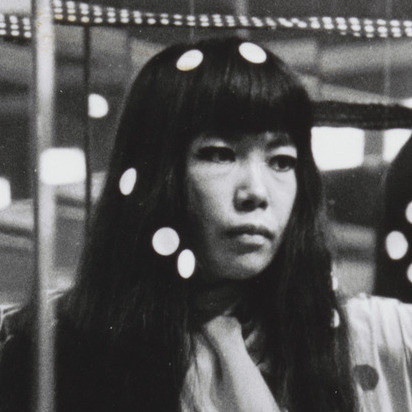 Yayoi Kusama with Harry Shunk, János Kender. Mirror Performance, New York. 1968. Gelatin silver print, 7 13/16 × 9 3/4&#34; (19.9 × 24.7 cm). Gift of the Roy Lichtenstein Foundation in memory of Harry Shunk and János Kender