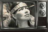 Hulleah J. Tsinhnahjinnie. Vanna Brown, Azteca Style. 1990. Photocollage: 15 11/16 × 22 13/16&#34; (39.9 × 58 cm). The Museum of Modern Art, New York. Gift of Helen Kornblum in honor of Roxana Marcoci. © 2022 Hulleah J. Tsinhnahjinnie