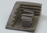 Carl Andre. Squaw Rock. 1964. Glazed, cast concrete bars, overall 5 1/2 × 8 3/8 × 8 3/8&#34; (14 × 21.2 × 21.2 cm). Gift of Mr. and Mrs. Michael Chapman