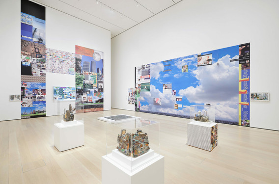 Installation view of Projects: Kahlil Robert Irving