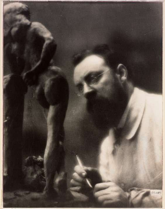 Edward Steichen. Portrait of Matisse with “La Serpentine.” 1909
