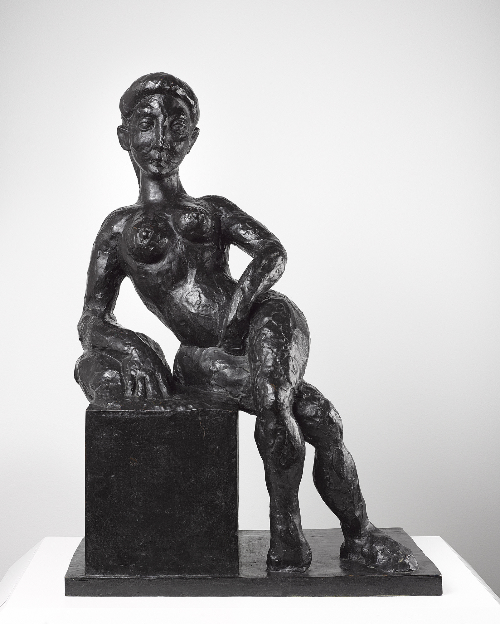 Henri Matisse. *Decorative Figure*. 1908. Bronze, 28 1/4” × 20” × 12” (71.8 × 50.8 × 30.5 cm). Gift of Sam and Ayala Zacks. Art Gallery of Ontario, Toronto. © 2022 Succession H. Matisse / Artists Rights Society (ARS), New York
