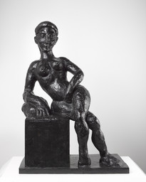 Henri Matisse. Decorative Figure. 1908. Bronze, 28 1/4” × 20” × 12” (71.8 × 50.8 × 30.5 cm). Gift of Sam and Ayala Zacks. Art Gallery of Ontario, Toronto. © 2022 Succession H. Matisse / Artists Rights Society (ARS), New York