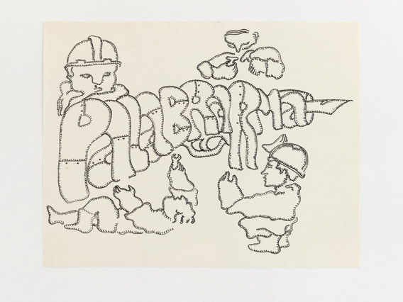 Cecilia Vicuna.  Wordweapon: Armed by All (Wordweapon: Armed by All) from the series AMAzone Wordarms.  1978
