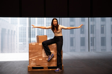 Nora Turato. pool 5, 2022. Mar 5–20, 2022. Performed on March 5, 2022. The Museum of Modern Art, New York. Digital Image © 2022 The Museum of Modern Art, New York. Photo: Julieta Cervantes